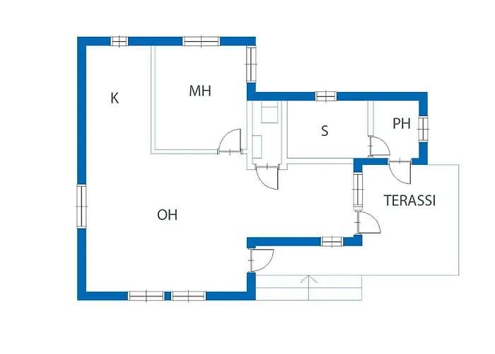 펜션 Koivupirtti By Interhome Ahmovaara